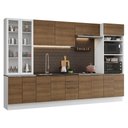 Ver imagem 3 de Armário de Cozinha Completa 340cm Branco/rustic Stella Madesa 01