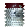 Pastilha Aluminio Adesiva Decoração Banheiro Cozinha Colmeia - 5