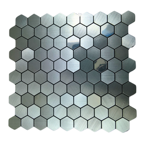 Pastilha Aluminio Adesiva Decoração Banheiro Cozinha Colmeia