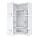 Ver imagem 3 de MÓDULO DE CANTO 2,00A (PARA CLOSET OU LOJA) M286.B MUNDI MOVEIS