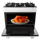 Ver imagem 6 de Fogão Atlas Mônaco Top Glass Piso 5 Bocas Mesa de Vidro Branco Bivolt 300000710