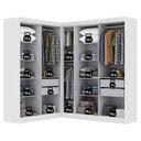 Ver imagem 5 de Modulo Canto com Puxador em Mdf e Espelho Paris