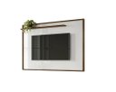 Ver imagem 1 de Painel Gênesis 1.9 para TV de até 75 Polegadas Palisandro/Branco - Mobler