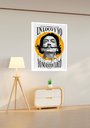 Ver imagem 2 de Quadro Decorativo Salvador Un Loco - 70x50cm:moldura Preta