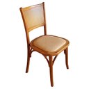 Ver imagem 2 de Cadeira Madeira Encosto Palhinha Bistrô Gourmet Ratan Sintético Luxo