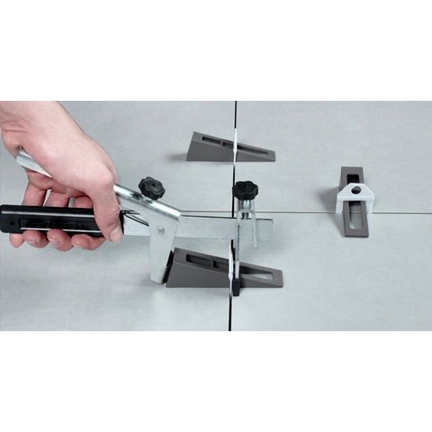 Nivelador de Piso Max (Base) Transparente 1,5mm Pacote 50 Peças - Nivela Piso
