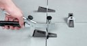 Ver imagem 1 de Nivelador de Piso Max (Base) Transparente 1,5mm Pacote 50 Peças - Nivela Piso