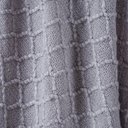 Ver imagem 4 de Manta Tricot Style Decorativa 127x152 Toque Super Macio Zinco