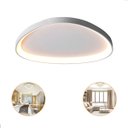 Ver imagem 2 de Luminária Led Plafon Teto Seixos Moderno Sobrepor 33w Branco