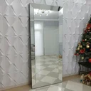 Ver imagem 2 de Espelho Chanfrado Cristal Luxo 100x200 Cm
