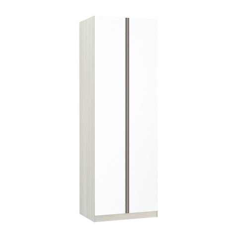 Guarda Roupa 2 Portas 3 Gavetas 80cm Prime Plus Luciane