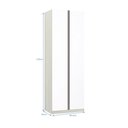 Ver imagem 3 de Guarda Roupa 2 Portas 3 Gavetas 80cm Prime Plus Luciane