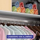 Ver imagem 7 de Guarda Roupa Casal 6 Portas São Carlos Branco - Leifer Móveis