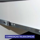 Ver imagem 4 de Guarda Roupa Casal 6 Portas São Carlos Branco - Leifer Móveis