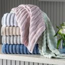 Ver imagem 1 de Toalha Banhao Wave Premium 450g/m² Algodão Branca