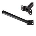 Ver imagem 4 de Luminaria Solar Poste 240W Kit Suporte Haster Fixar Parede Holofote lUZ Led Energia Refletor Sensor 