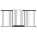 Ver imagem 2 de Grade Portão Pet Bebê Divisor Ambiente 70 a 150 Cm Preto