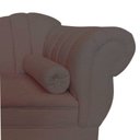 Ver mais imagens de Recamier Decorativo Divã Amsterdã 147cm Lado Esquerdo Couro Marrom