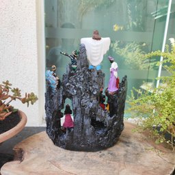 Altar Congá com 12 Orixás de 10 Cm Umbanda Cinza - 5