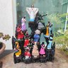 Altar Congá com 12 Orixás de 10 Cm Umbanda Cinza - 1