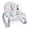 Cadeira Infantil De Descanso Balanço Vibra Fisher Price Azul - 1