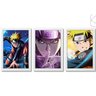 Quadro Naruto Animes moldura e vidro 20x30:Branca - 1