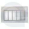 Walk in Cooler Gallant Congelados 5 Portas Vidro com Piso Painel 380V/3F CWCCP-05 - 3