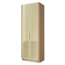 Ver imagem 2 de Cristaleira 2 Portas Vidro Reflecta Infinito 82cm com Rodapé 100% MDF Canto Curvo
