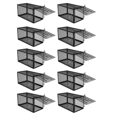 Ratoeira Gaiola Armadilha Kit 10 Unidades Camundongos Roedores Rato Ratazana Captura Ab.Midia BSL310