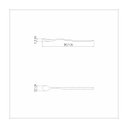 Ver imagem 3 de Kit 2 Colheres Tramontina Amazonas Coquetel Barman Aço Inox 30cm Tamanho:30,7 cm