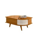Ver imagem 1 de Mesa de Centro para Sala com 2 Portas Narvelli Cinamomo/off White M20 - D’Rossi