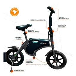 Bicicleta Elétrica Mini Bike Átrio Tóquio 350W - 3 Bicicleta Elétrica Mini Bike Átrio Tóquio 350W - 3