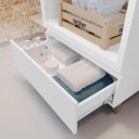 Ver imagem 4 de Gabinete de Banheiro 70cm com Caixa Organizadora Rainha 70cm Mdf Nesher