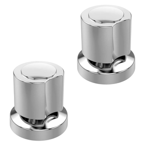 Kit 2 Acabamento Registro Docol C40 Gaveta Pressão Metal