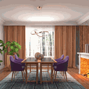 Ver mais imagens de Lustre Pendente Marte 50cm 45w Rosé Gold Led Integrado 3 em 1