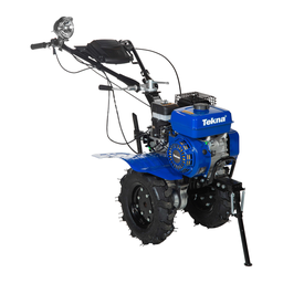 Motocultivador Micro Trator Tratorito Tekna Tk90r a Gasolina 4t 7hp 212cc com 24 Lâminas Cultivadora - 5