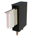 Ver imagem 5 de Balcão Armário de Cozinha Porta Pano Preto Reims Madesa