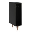 Ver imagem 2 de Balcão Armário de Cozinha Porta Pano Preto Reims Madesa