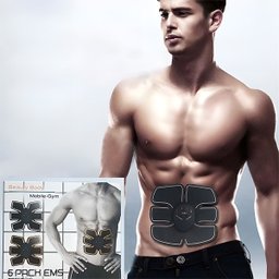 Estimulador Ems Muscular para Abdômen Tonificador Fitness - 5