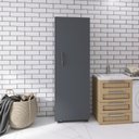 Ver imagem 6 de Armário para Lavanderia Multiuso Dispensa 1 Porta Click Armário Multiuso 1 Porta Preto