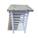 Ver imagem 2 de Kit - Mesa Apoio Mes-004 Bancada capacidade 8 Níveis + 8 Assadeiras 35x35 - Progás