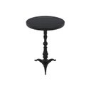 Ver imagem 1 de Mesa Bistrô Alta Veroninha com Tampo em Alumínio Preto 106cm