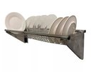 Ver imagem 2 de Escorredor 28 Pratos Parede Inox Industrial Bares, Hoteis Frn100 Frigopro