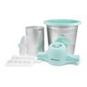 Elite Gourmet Máquina de Sorvete Elétrica 4qt com Motor e Receita (prata) - 2