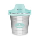 Ver imagem 1 de Elite Gourmet Máquina de Sorvete Elétrica 4qt com Motor e Receita (prata)