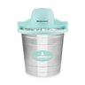 Elite Gourmet Máquina de Sorvete Elétrica 4qt com Motor e Receita (prata) - 1