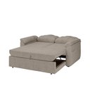 Ver imagem 6 de Sofá Cama 2 Lugares Casal 1,60 Mts Loft Tiffany Matrix Cor:loft Mascavo Marrom Claro