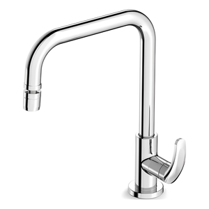 Torneira de Mesa para Cozinha com Bica Móvel 90° e Arejador Articulado Nexo Metal Cromado - Roca