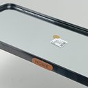 Ver imagem 4 de Bandeja Decorativa de Metal Preta 1x40x20cm Servir Mesa Organizar Café Aparador