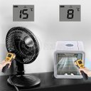 Ver imagem 4 de Mini Ar Condicionado Climatizador Humidificador Portátil Arctic Air Cooler 3 Velocidades